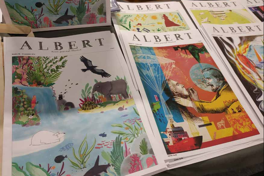 Ecoute ! Il y a un éléphant... # 05 dec 2018 -  Le journal "Albert" et les éditions "Format"