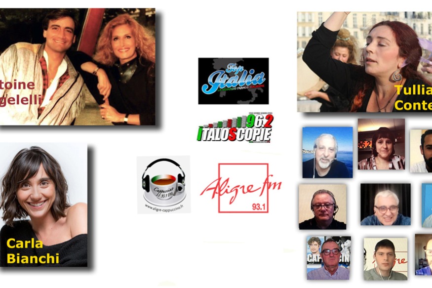 Cappuccino # 03 mai 2020 - invités Antoine Angelelli, Tullia Conte et Carla Bianchi.