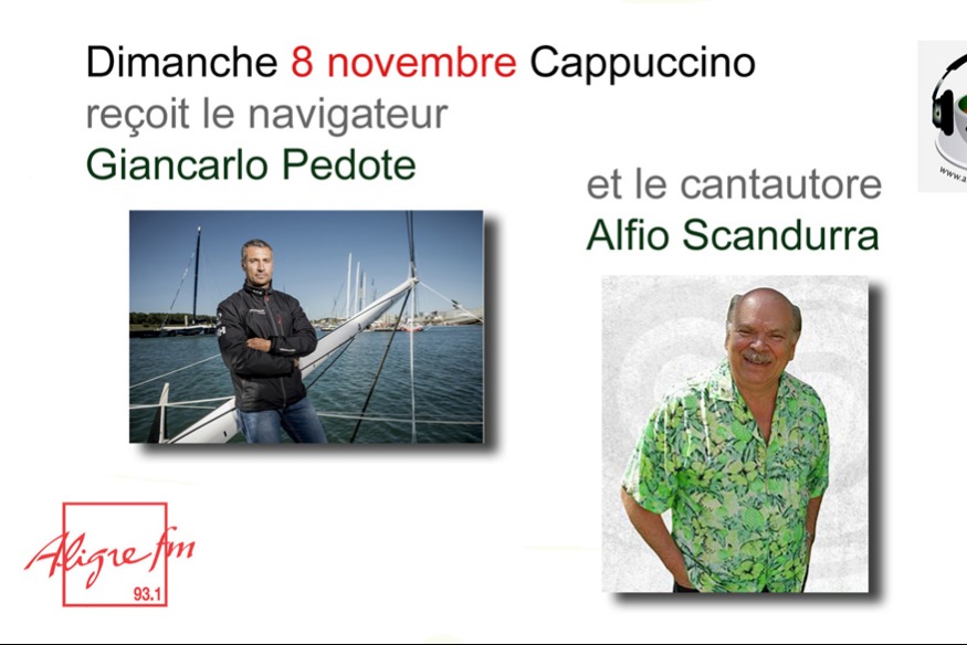 Cappuccino # 08 novembre 2020 - invités Giancarlo Pedote et Alfio Scandurra