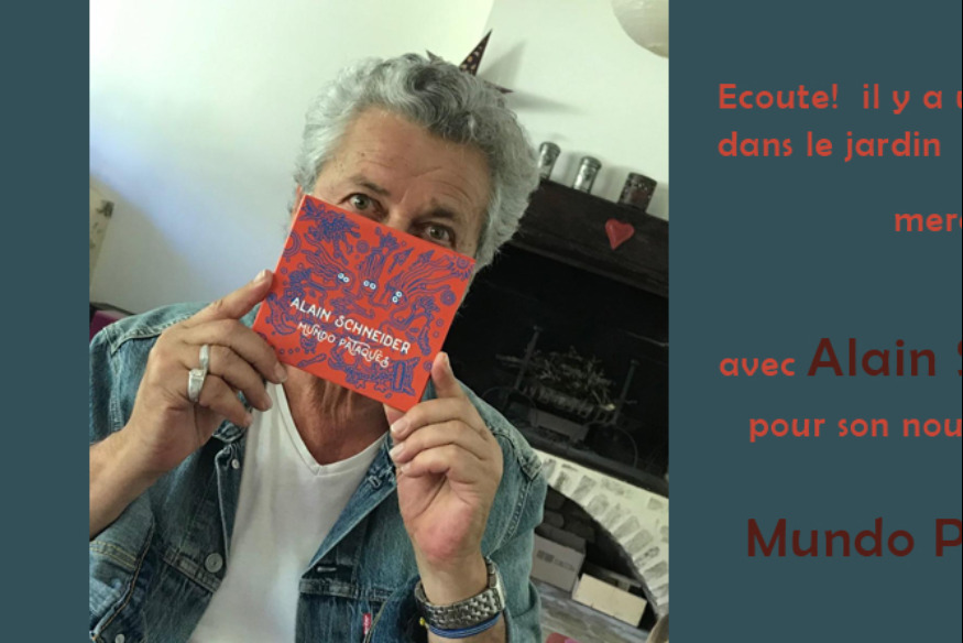 Ecoute ! Il y a un éléphant... # 16 juin 2021 - "Mundo Pataques", le nouveau disque d'Alain Schneider