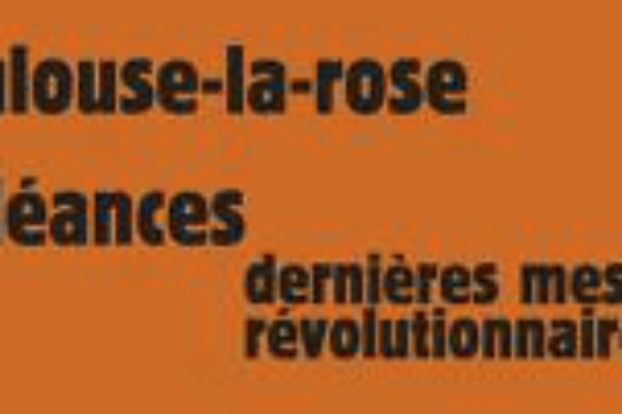 La vie est un roman # 22 février 2022 - "Toulouse-la-Rose, Doléances" Sens & Tonka