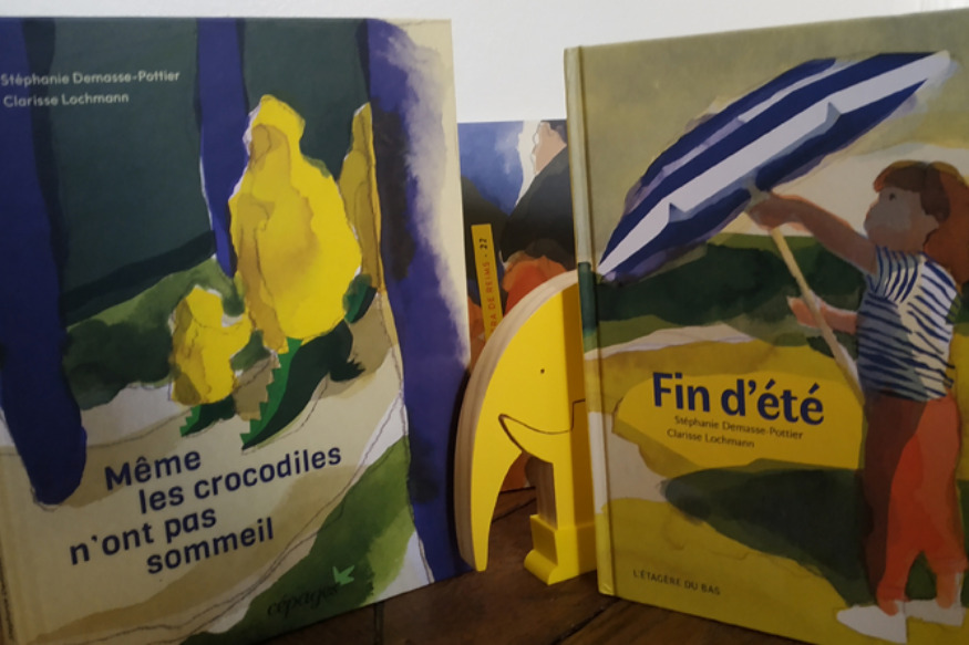 Ecoute ! Il y a un éléphant... # 09 mars 2022 - Les illustrations lumineuses de Clarisse Lochmann