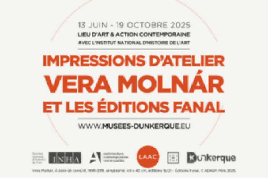 La vie est un roman # 8 juillet 2025 – Vera Molnar et les Editions Fanal à Dunkerque