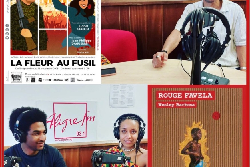 Lusitania # 20 Septembre 2025  - Rentrée culturelle 2025/2026: Théâtre, musique, littérature avec Lionel Cecílio,  Wesley Barbosa, Nichelle Teles